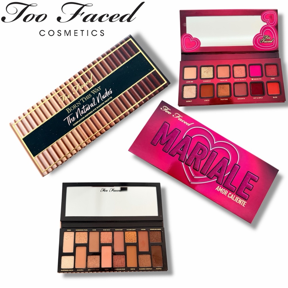 Too Faced Eyeshadow Set - Born This Way & Mariale Amor Caliente